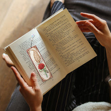 Load image into Gallery viewer, 4Pcs Special Shape Feathers Diamond Painting Bookmark Making Kit for Book Lovers