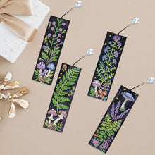 Load image into Gallery viewer, 4Pcs Special Shape Book Dinosaur Diamond Painting Bookmark for Adults Beginners