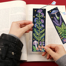 Load image into Gallery viewer, 4Pcs Special Shape Book Dinosaur Diamond Painting Bookmark for Adults Beginners