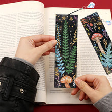 Load image into Gallery viewer, 4Pcs Special Shape Book Dinosaur Diamond Painting Bookmark for Adults Beginners
