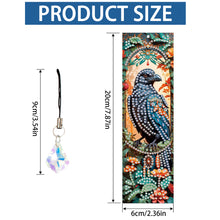 Load image into Gallery viewer, 4Pcs Special Shape Book Dinosaur Diamond Painting Bookmark for Adults Beginners