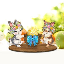 Load image into Gallery viewer, Special Shape Butterfly Rabbit Rhinestones Desktop Ornaments Bedroom Table Decor