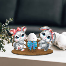 Load image into Gallery viewer, Special Shape Butterfly Rabbit Rhinestones Desktop Ornaments Bedroom Table Decor