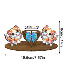 Load image into Gallery viewer, Special Shape Butterfly Rabbit Rhinestones Desktop Ornaments Bedroom Table Decor