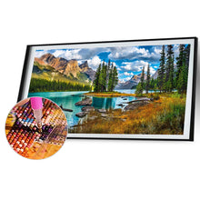 Load image into Gallery viewer, 2pcs AB Diamond Painting Set - Outdoor Scenery (80*40CM)