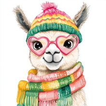 Load image into Gallery viewer, Diamond Painting - Full Round - Environment Scarf Alpaca (40*40CM)