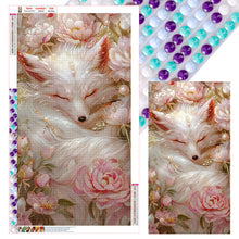 Load image into Gallery viewer, Diamond Painting - Full Round - White Fox (40*70CM)