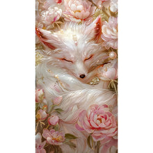 Load image into Gallery viewer, Diamond Painting - Full Round - White Fox (40*70CM)