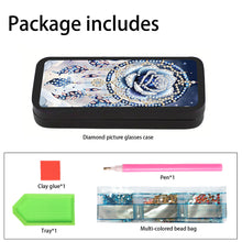 Load image into Gallery viewer, Diamond Painting Eyeglasses Case Owl 5D DIY Eyewear Organizer Case for Art Craft