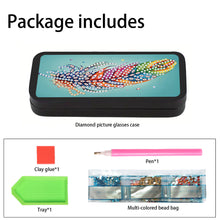 Load image into Gallery viewer, Diamond Painting Eyeglasses Case Owl 5D DIY Eyewear Organizer Case for Art Craft