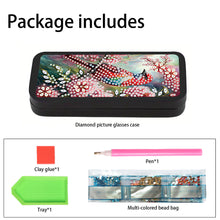 Load image into Gallery viewer, Diamond Painting Eyeglasses Case Owl 5D DIY Eyewear Organizer Case for Art Craft