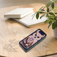 Load image into Gallery viewer, Diamond Painting Eyeglasses Case Owl 5D DIY Eyewear Organizer Case for Art Craft