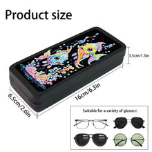 Load image into Gallery viewer, Diamond Painting Eyeglasses Case Owl 5D DIY Eyewear Organizer Case for Art Craft