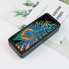Load image into Gallery viewer, Diamond Painting Eyeglasses Case Owl 5D DIY Eyewear Organizer Case for Art Craft
