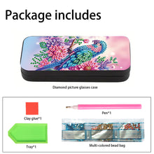 Load image into Gallery viewer, Diamond Painting Eyeglasses Case Owl 5D DIY Eyewear Organizer Case for Art Craft