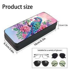 Load image into Gallery viewer, Diamond Painting Eyeglasses Case Owl 5D DIY Eyewear Organizer Case for Art Craft