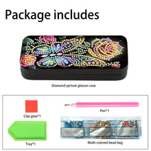 Load image into Gallery viewer, Diamond Painting Eyeglasses Case Owl 5D DIY Eyewear Organizer Case for Art Craft