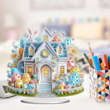 Load image into Gallery viewer, Acrylic Special Shape Easter Egg Desktop Diamond Art Kits for Home Office Decor