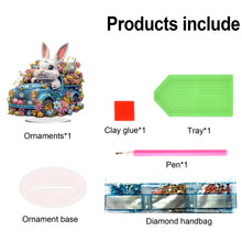 Load image into Gallery viewer, Acrylic Special Shape Easter Egg Desktop Diamond Art Kits for Home Office Decor