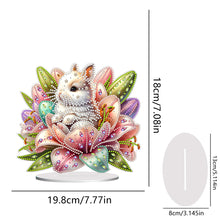 Load image into Gallery viewer, Acrylic Special Shape Easter Egg Desktop Diamond Art Kits for Home Office Decor