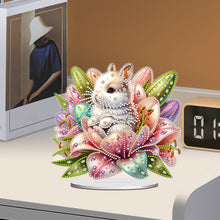 Load image into Gallery viewer, Acrylic Special Shape Easter Egg Desktop Diamond Art Kits for Home Office Decor