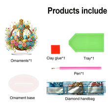 Load image into Gallery viewer, Acrylic Special Shape Easter Egg Desktop Diamond Art Kits for Home Office Decor