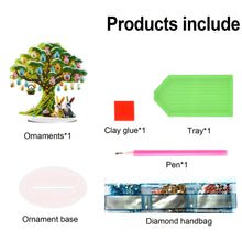Load image into Gallery viewer, Acrylic Special Shape Easter Egg Desktop Diamond Art Kits for Home Office Decor