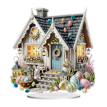 Load image into Gallery viewer, Acrylic Special Shape Easter Egg Desktop Diamond Art Kits for Home Office Decor