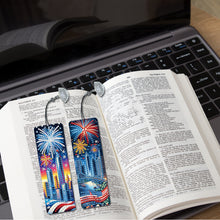 Load image into Gallery viewer, 4 Pcs Animal Diamond Painting Bookmarks Diamond Art Bookmarks for Book Lovers