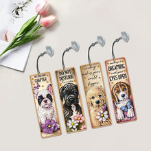 Load image into Gallery viewer, 4 Pcs Animal Diamond Painting Bookmarks Diamond Art Bookmarks for Book Lovers