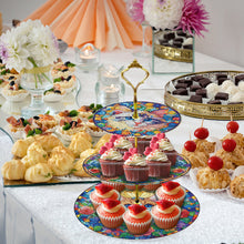 Load image into Gallery viewer, 3 Tier Butterfly Home Organizer Rack DIY Diamond Kits 5D DIY Shelf Art Craft Set