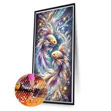 Load image into Gallery viewer, Diamond Painting - Full Square - Pisces Playing With Pearls (40*70CM)