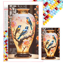 Load image into Gallery viewer, Diamond Painting - Full Square - Bird Vase (40*70CM)