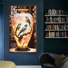 Load image into Gallery viewer, Diamond Painting - Full Square - Bird Vase (40*70CM)
