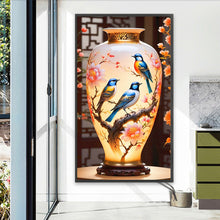 Load image into Gallery viewer, Diamond Painting - Full Square - Bird Vase (40*70CM)