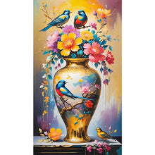 Load image into Gallery viewer, Diamond Painting - Full Square - Bird Vase (40*70CM)