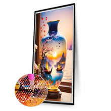 Load image into Gallery viewer, Diamond Painting - Full Square - Bird Vase (40*70CM)