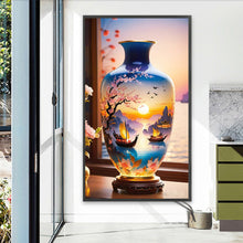 Load image into Gallery viewer, Diamond Painting - Full Square - Bird Vase (40*70CM)