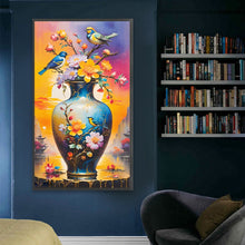 Load image into Gallery viewer, Diamond Painting - Full Square - Bird Vase (40*70CM)