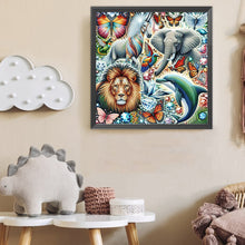 Load image into Gallery viewer, Diamond Painting - Full Round - Shining Animal (40*40CM)