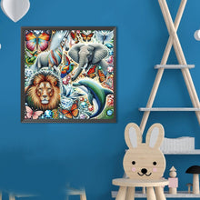 Load image into Gallery viewer, Diamond Painting - Full Round - Shining Animal (40*40CM)
