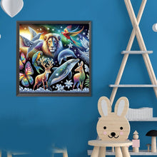 Load image into Gallery viewer, Diamond Painting - Full Round - Shining Animal (40*40CM)