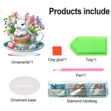 Load image into Gallery viewer, Easter Egg Special Shaped Table Top Diamond Painting Ornament Kits Home Decor