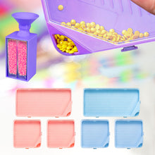 Load image into Gallery viewer, 6 Pcs Diamond Art Trays Plastic Rhinestone Tray Organizer Diamond Painting Trays