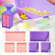 Load image into Gallery viewer, 6 Pcs Diamond Art Trays Plastic Rhinestone Tray Organizer Diamond Painting Trays