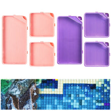 Load image into Gallery viewer, 6 Pcs Diamond Art Trays Plastic Rhinestone Tray Organizer Diamond Painting Trays