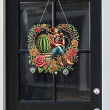 Load image into Gallery viewer, Acrylic Special Shape Jellyfish Gnome DIY Diamond Art Pendant Kit for Art Crafts