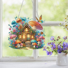 Load image into Gallery viewer, Acrylic Special Shape Jellyfish Gnome DIY Diamond Art Pendant Kit for Art Crafts