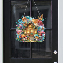 Load image into Gallery viewer, Acrylic Special Shape Jellyfish Gnome DIY Diamond Art Pendant Kit for Art Crafts