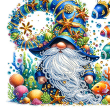 Load image into Gallery viewer, Acrylic Special Shape Jellyfish Gnome DIY Diamond Art Pendant Kit for Art Crafts